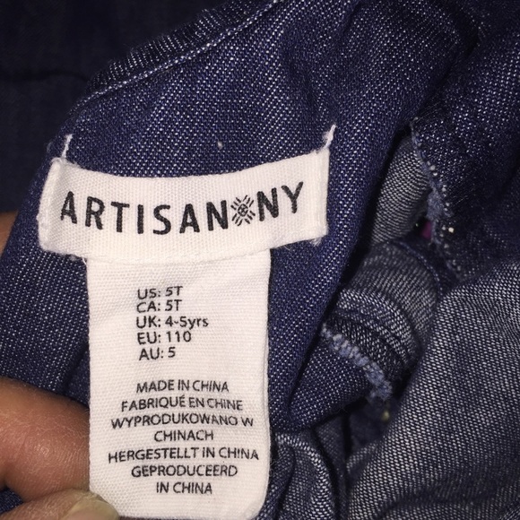 Matching little girls dresses, Artisan NY, 4T & 5T - Picture 3 of 4